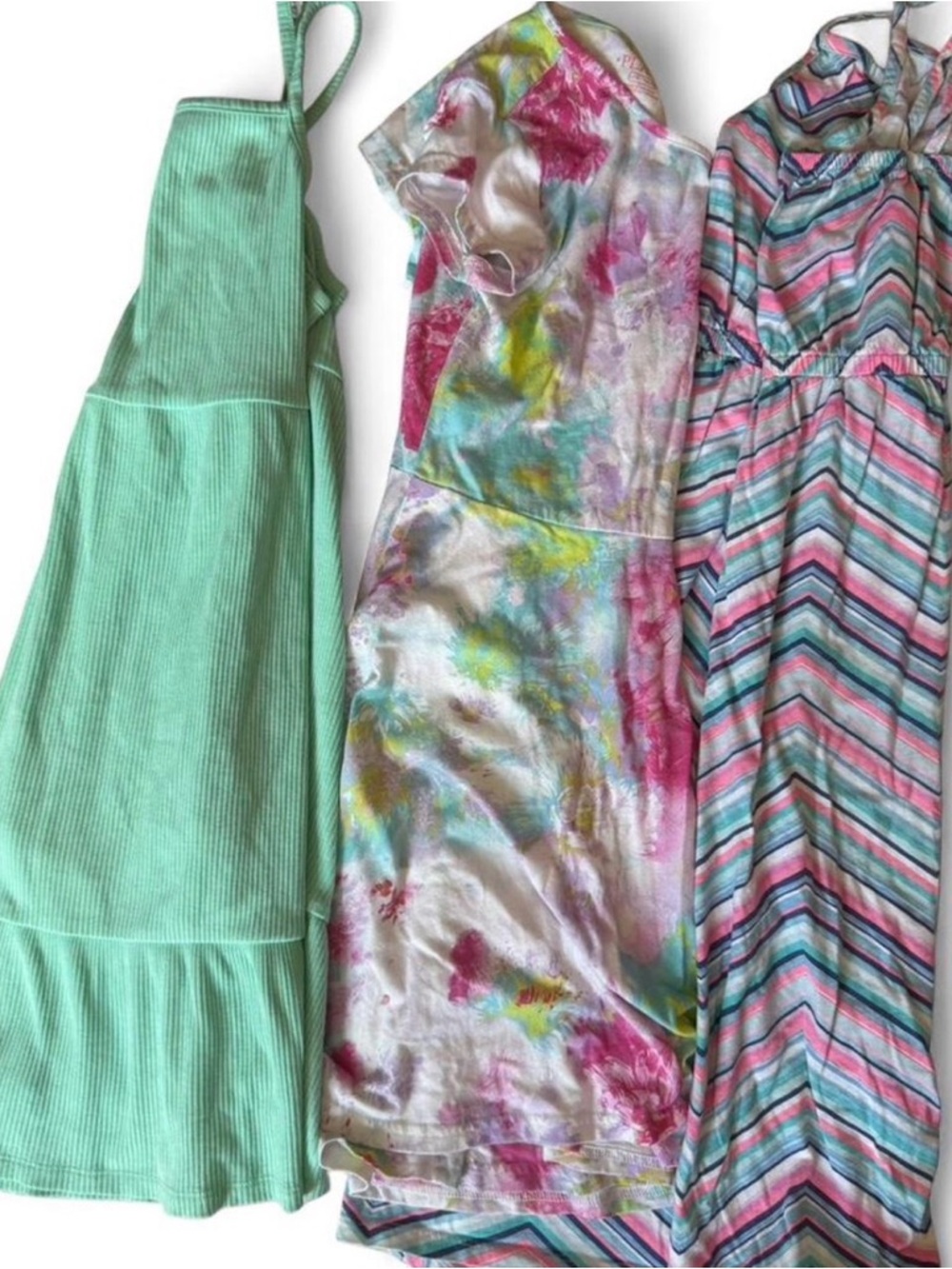 Girls Dress Lot Size 10/12 Bundle 3 Pc Casual Party School Outfit Clothes Set